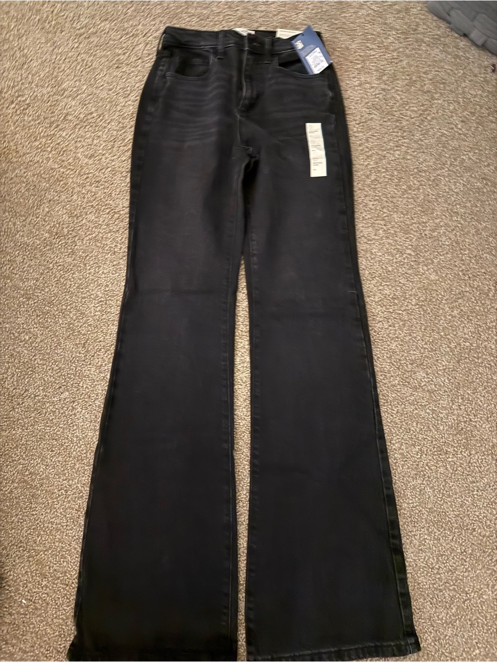 Universal Thread Black High-Rise Flare Jeans